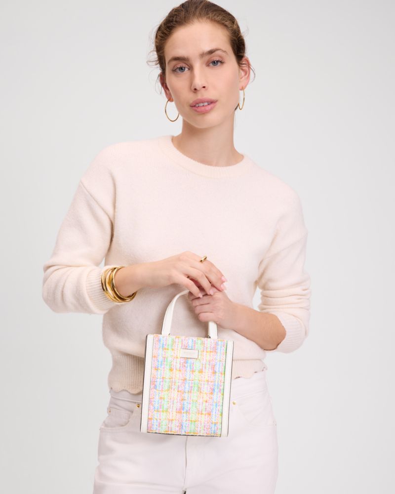 Manhattan Tweed Mini Tote