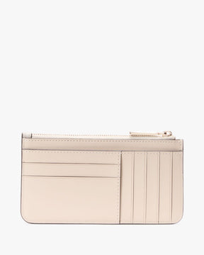 Spade Flower Large Slim Card Holder