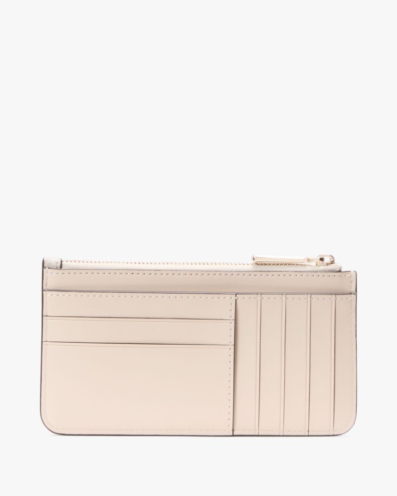 Spade Flower Large Slim Card Holder