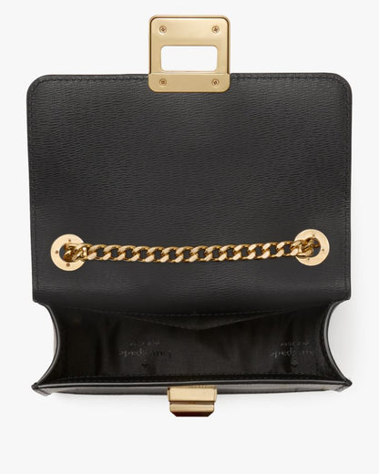 Phoebe Turnlock Mini Flap Crossbody