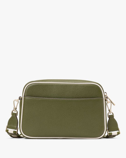 Emma Colorblock Pebbled Leather Large Crossbody