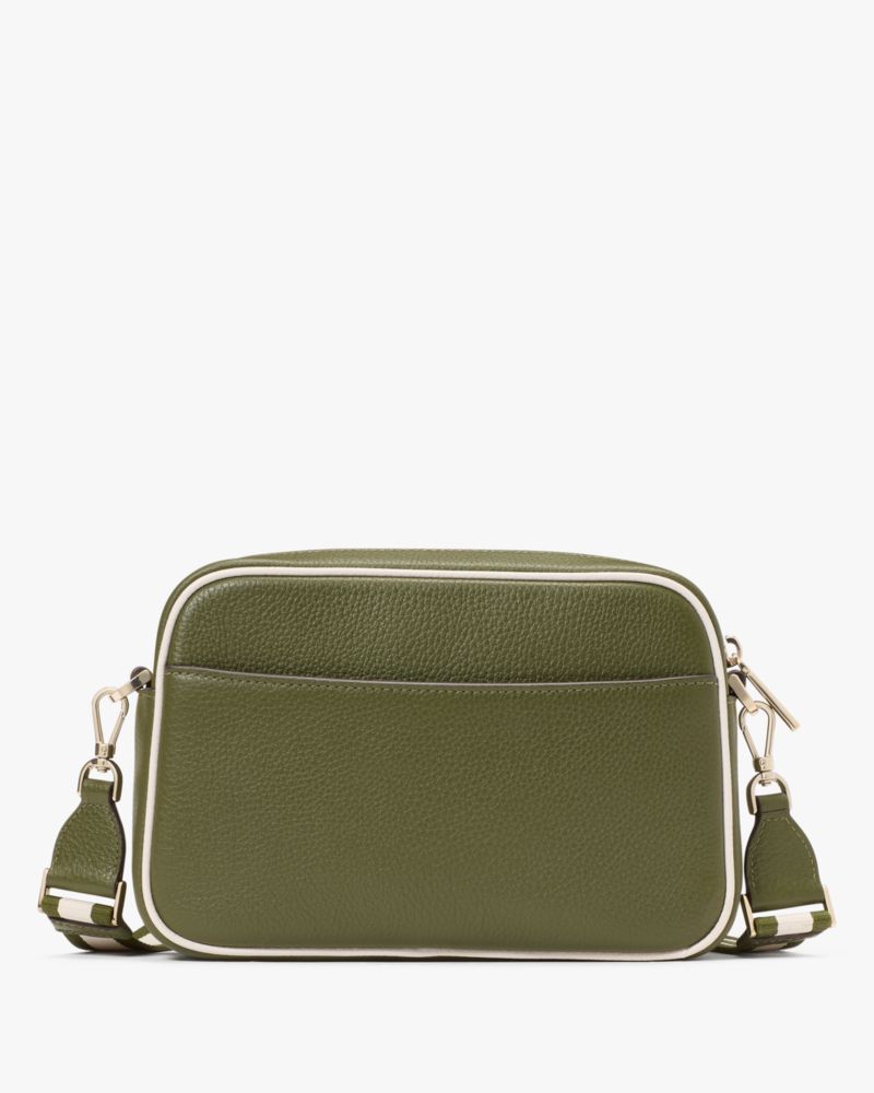 Emma Colorblock Pebbled Leather Large Crossbody