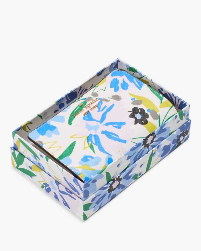 Boxed Madison Floral Medium Bifold Wallet