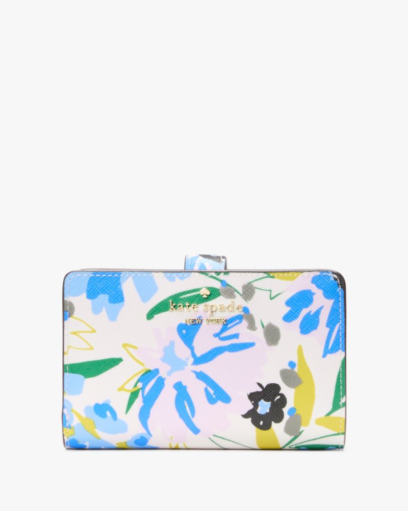 Boxed Madison Floral Medium Bifold Wallet