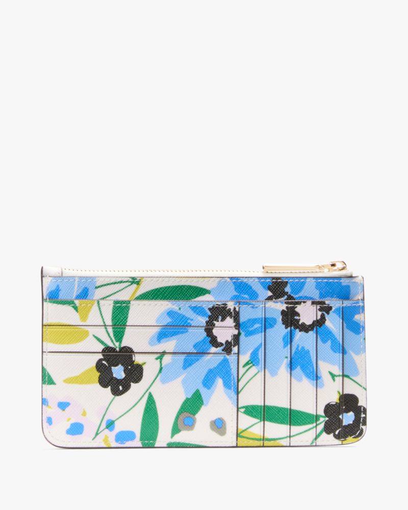 Boxed Madison Floral Large Slim Card Holder