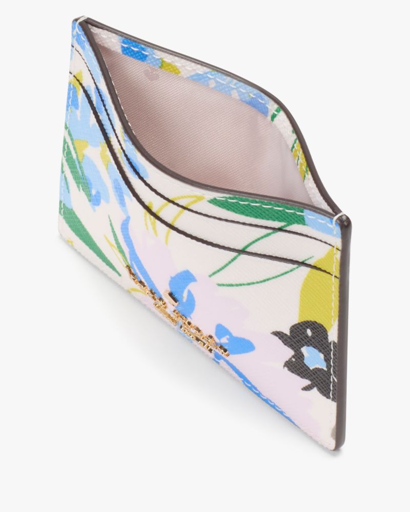 Boxed Madison Floral Small Slim Card Holder