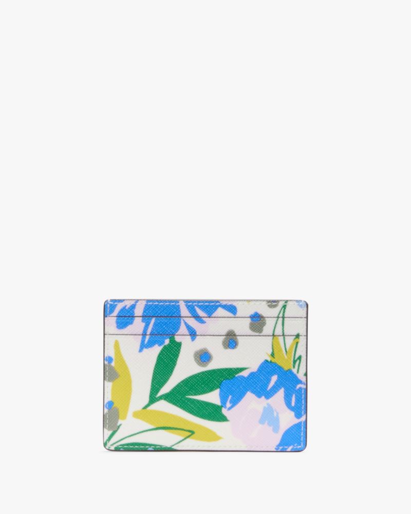 Boxed Madison Floral Small Slim Card Holder