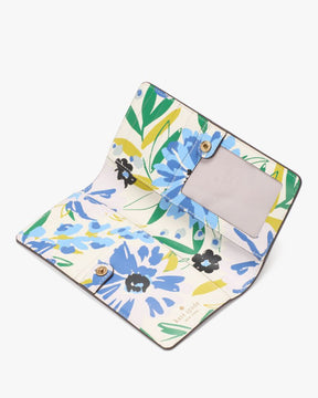 Madison Interior Printed Large Slim Bifold Wallet