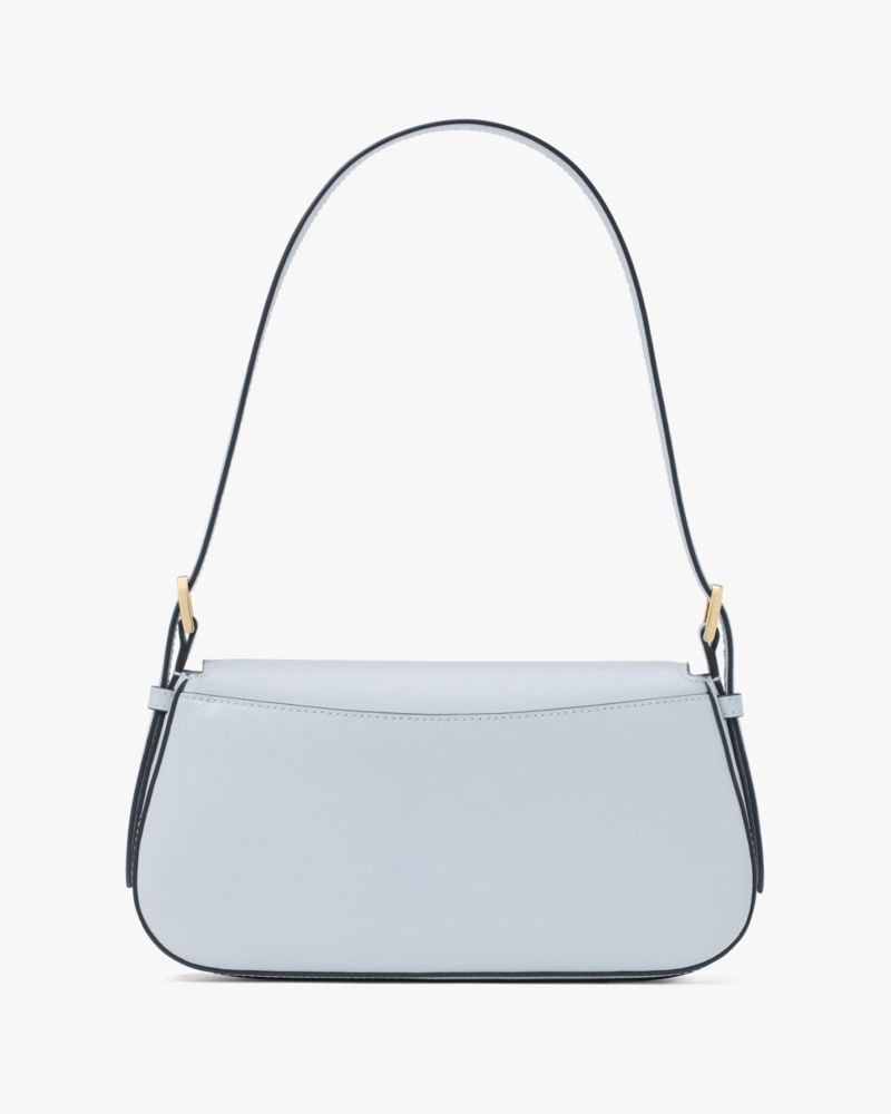 Madison Saffiano Leather Small Flap Shoulder Bag