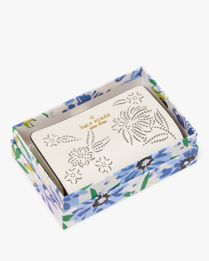 Boxed Madison Perforated Medium Bifold Wallet