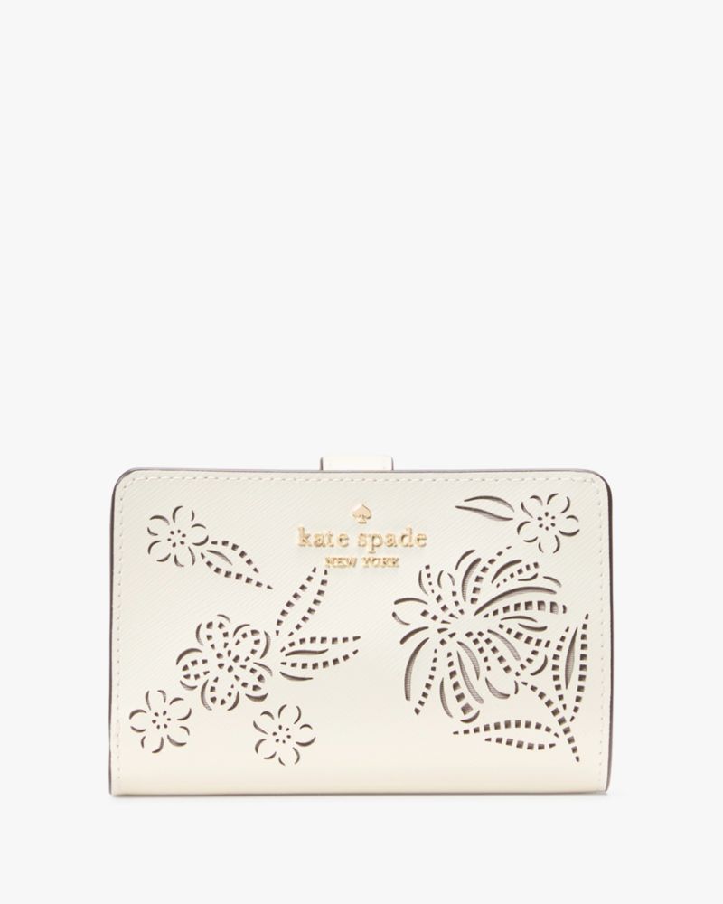 Boxed Madison Perforated Medium Bifold Wallet