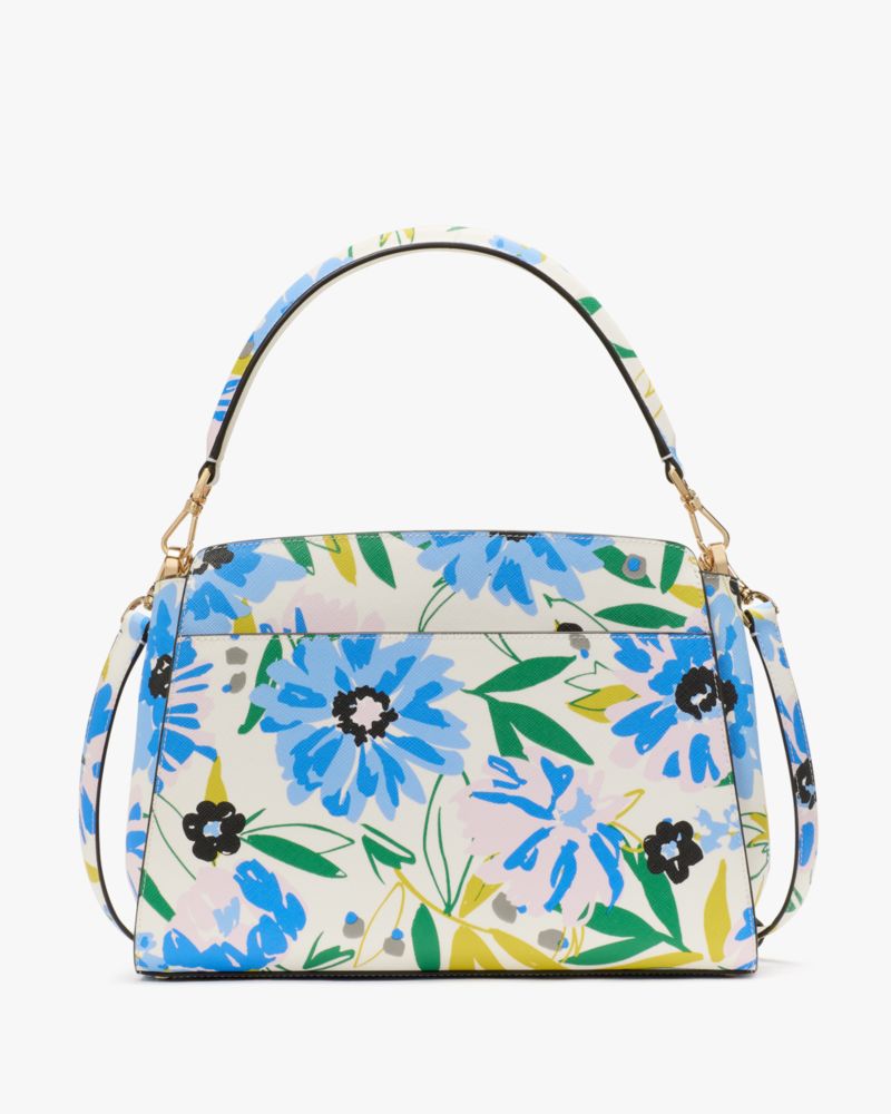 Madison Floral Medium Top Handle Satchel