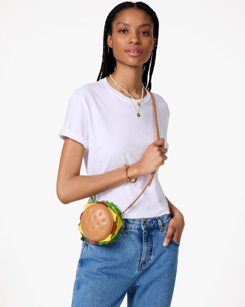 3D Hamburger Crossbody