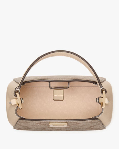 Spade Flower Pvc Mini Top Handle Crossbody