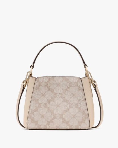 Spade Flower Pvc Mini Top Handle Crossbody