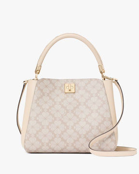 Spade Flower Pvc Medium Top Handle Satchel