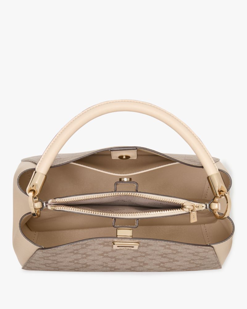 Spade Flower Pvc Medium Top Handle Satchel