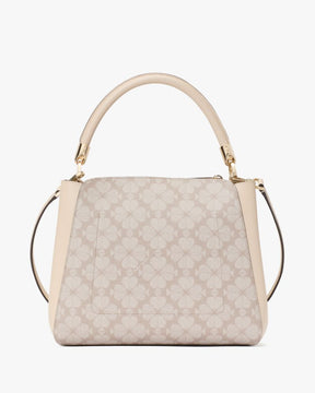 Spade Flower Pvc Medium Top Handle Satchel