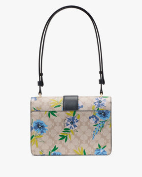 Spade Flower Floral Small Flap Shoulder Bag