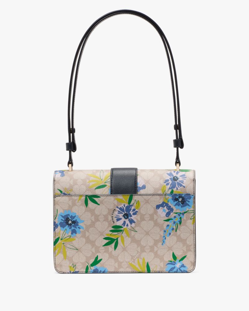 Spade Flower Floral Small Flap Shoulder Bag