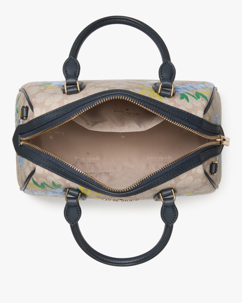 Spade Flower Floral Small Dolly Duffle
