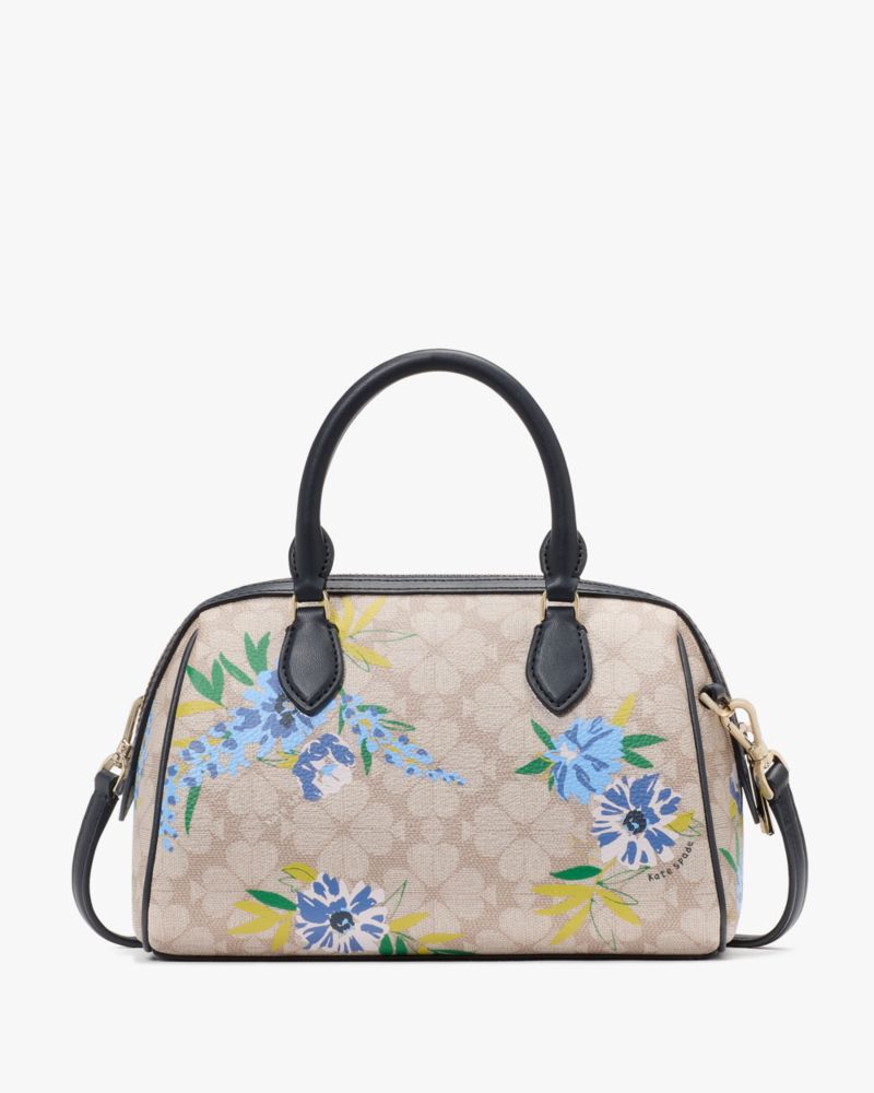 Spade Flower Floral Small Dolly Duffle