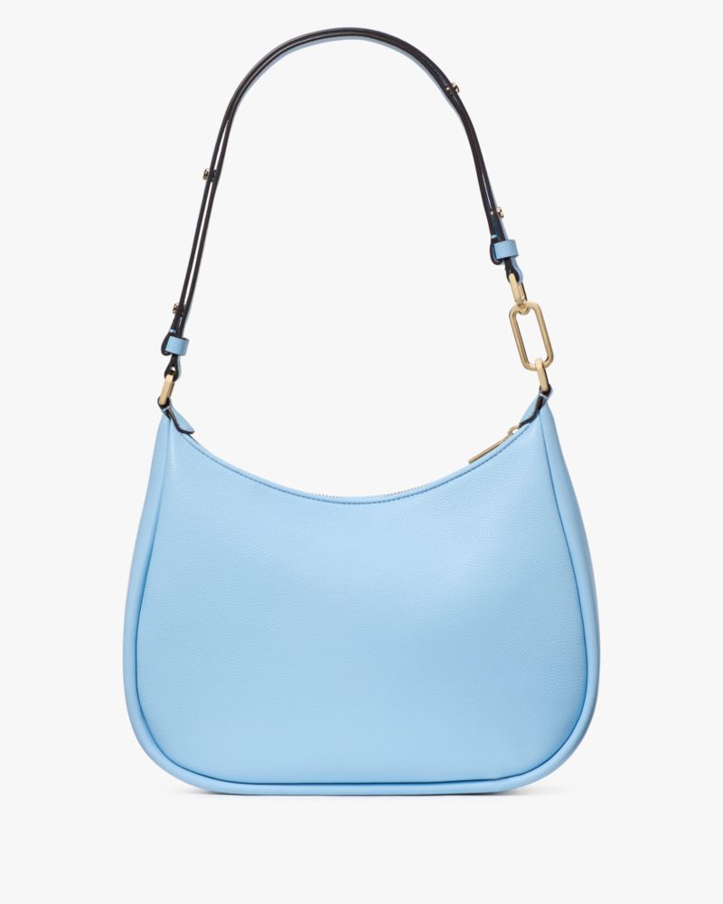 Kayla Woven Leather Large Shoulder Bag