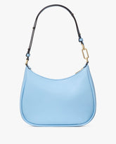 Kayla Woven Leather Large Shoulder Bag