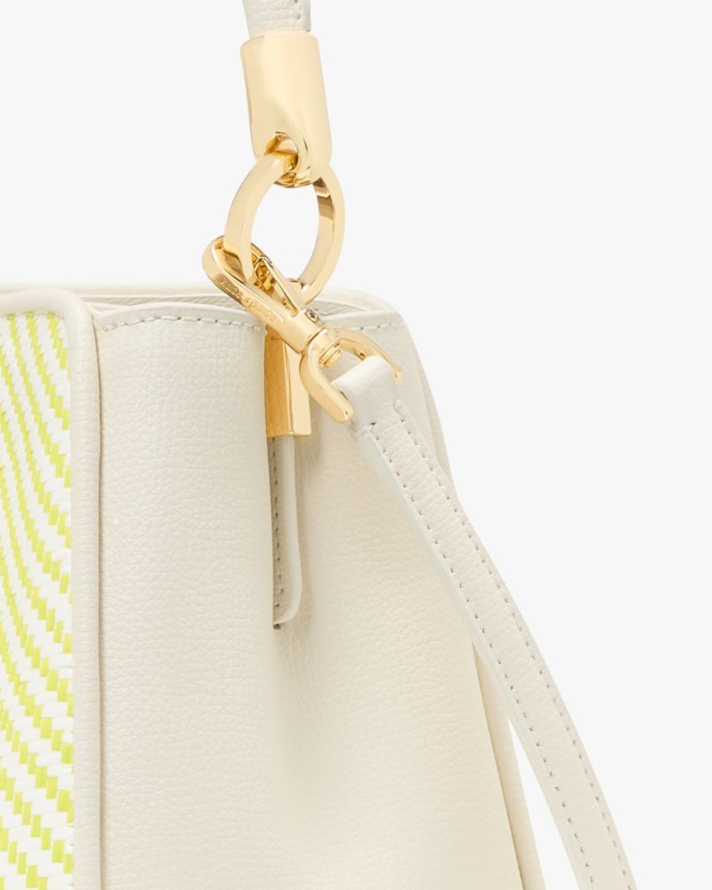 Phoebe Straw Small Top Handle Bag