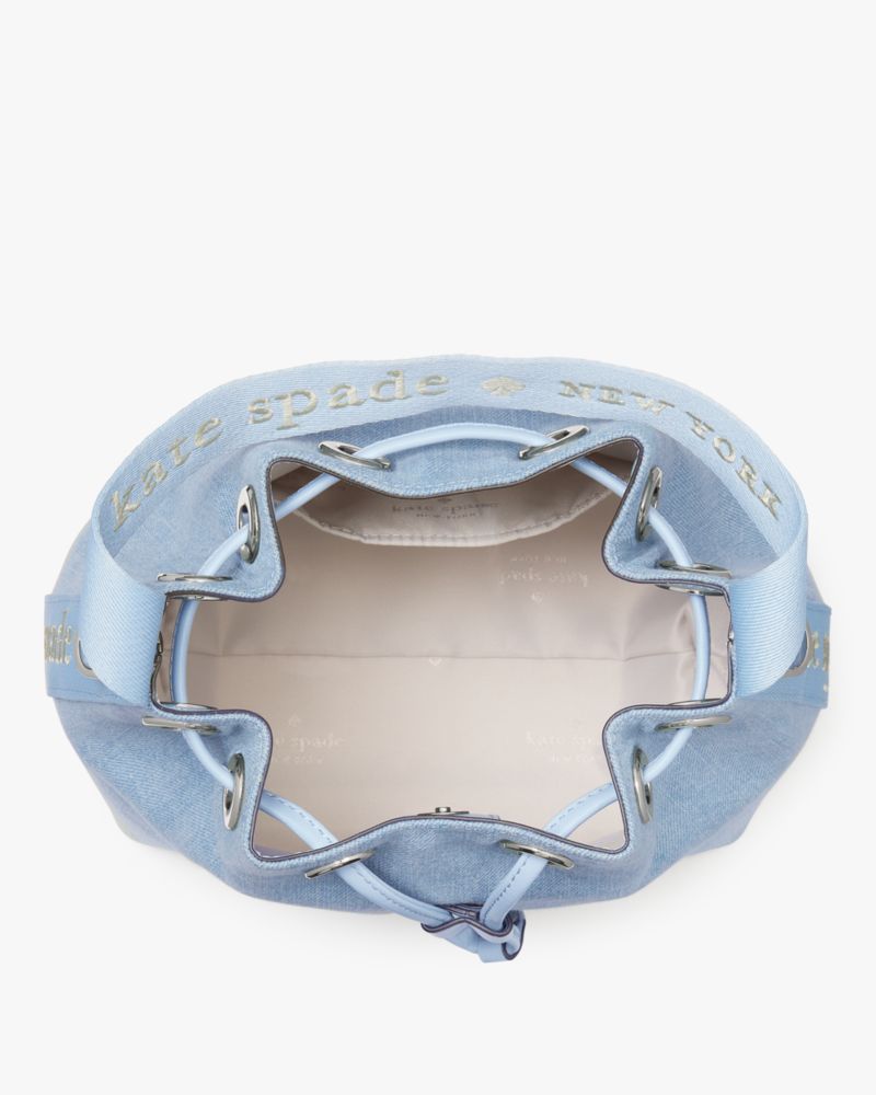 Kip Denim Bucket Bag