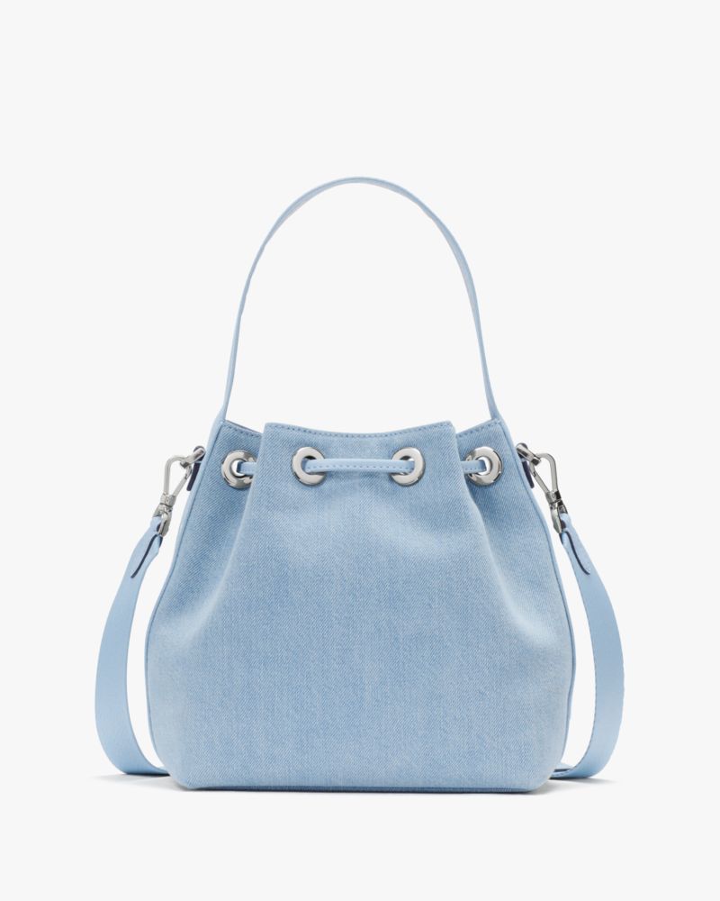 Kip Denim Bucket Bag