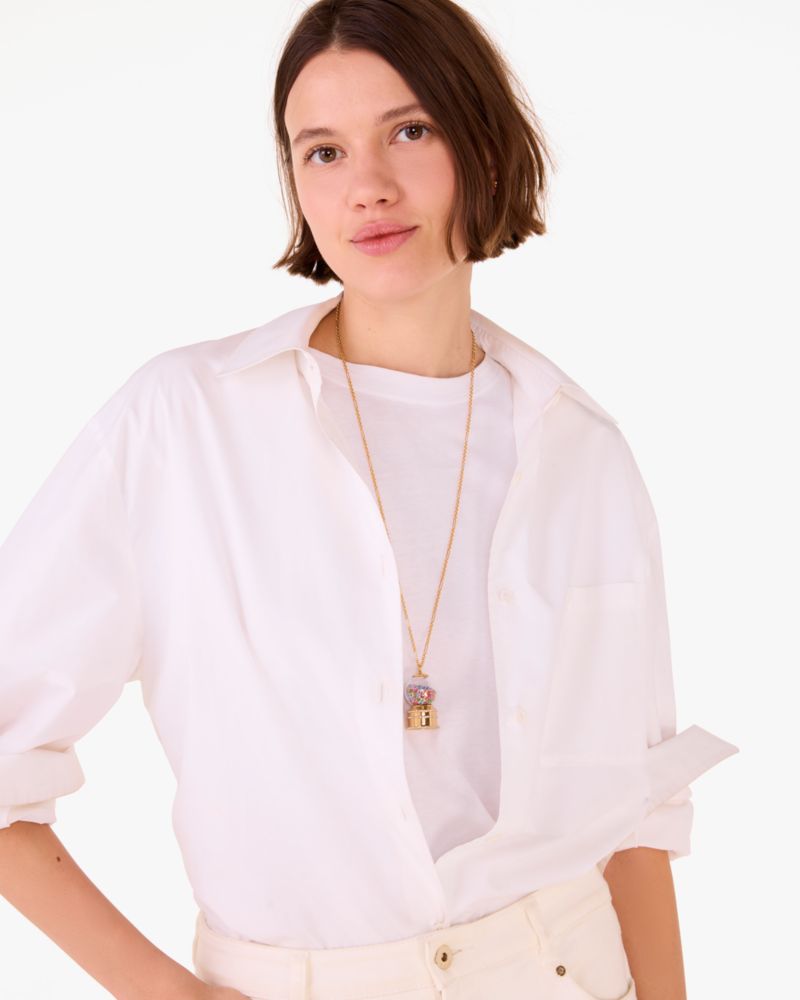 Treat Yourself Gumball Pendant Necklace