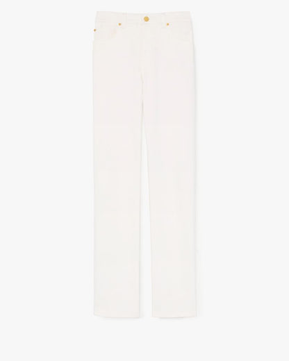 White Boyfriend Jeans