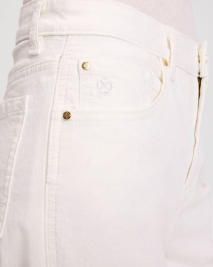 White Boyfriend Jeans