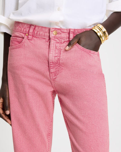 Acid Wash Boyfriend Jeans