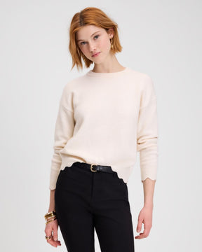 Scallop Bow Sweater