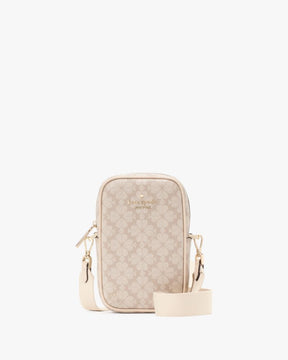 Spade Flower Phone Crossbody