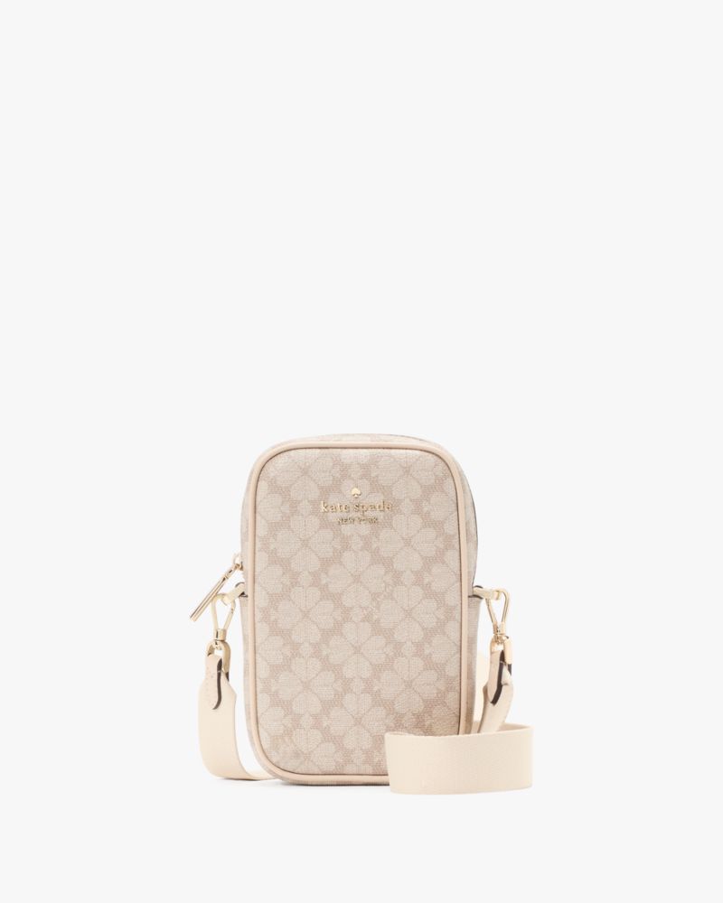 Spade Flower Phone Crossbody