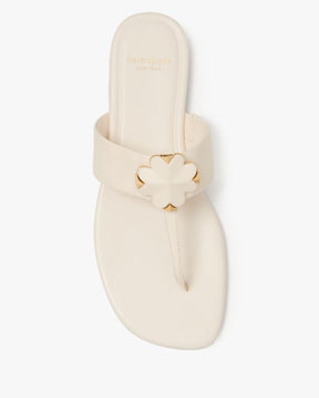 Spade Flower Thong Sandals