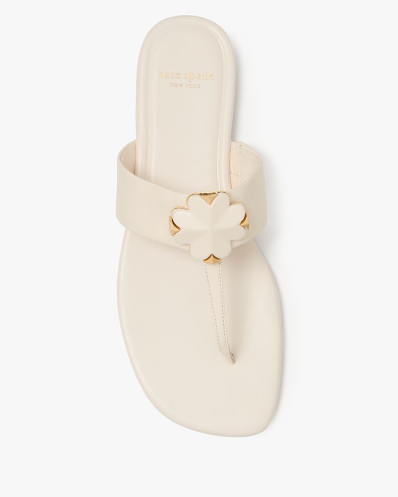 Spade Flower Thong Sandals