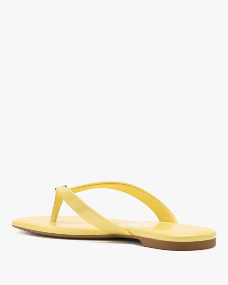 Spade Flower Flip Flop Sandals