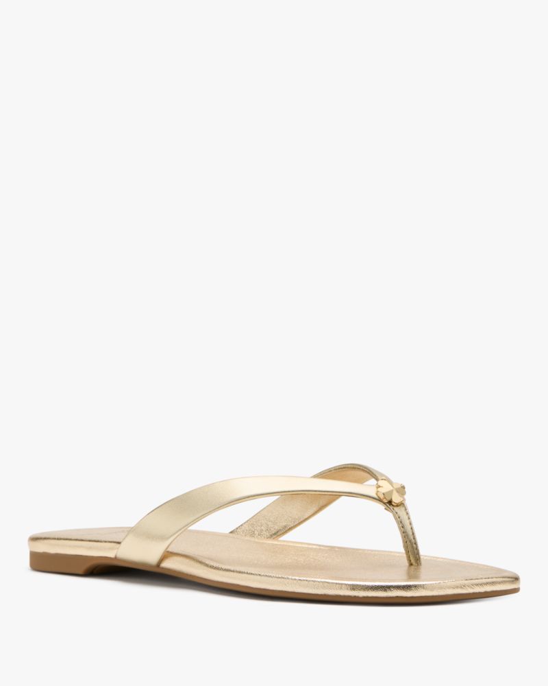 Spade Flower Flip Flop Sandals