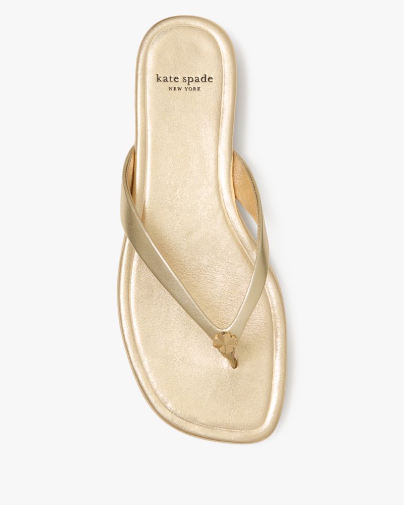 Spade Flower Flip Flop Sandals