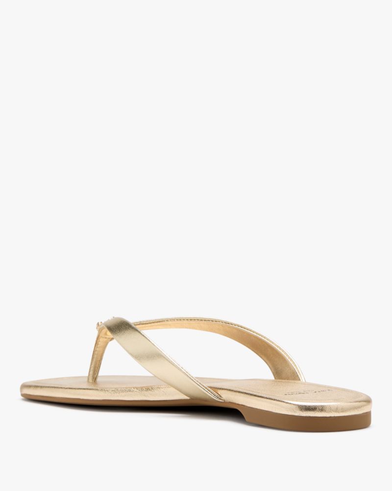 Spade Flower Flip Flop Sandals