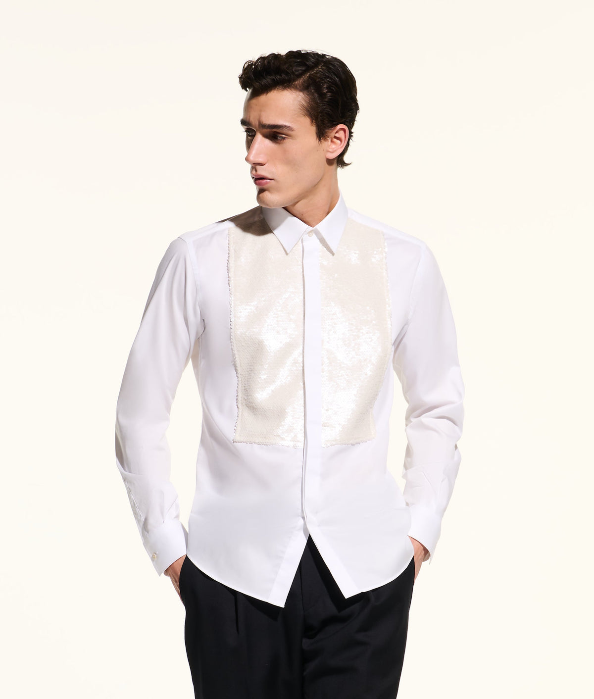 KL STUDIO SEQUINNED SHIRT