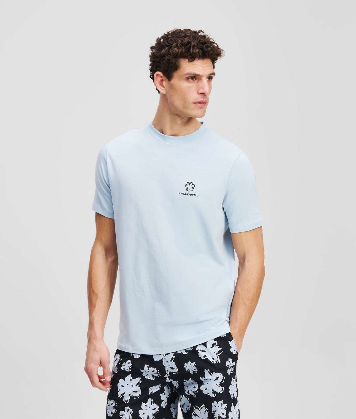 FLOWER PRINT T-SHIRT