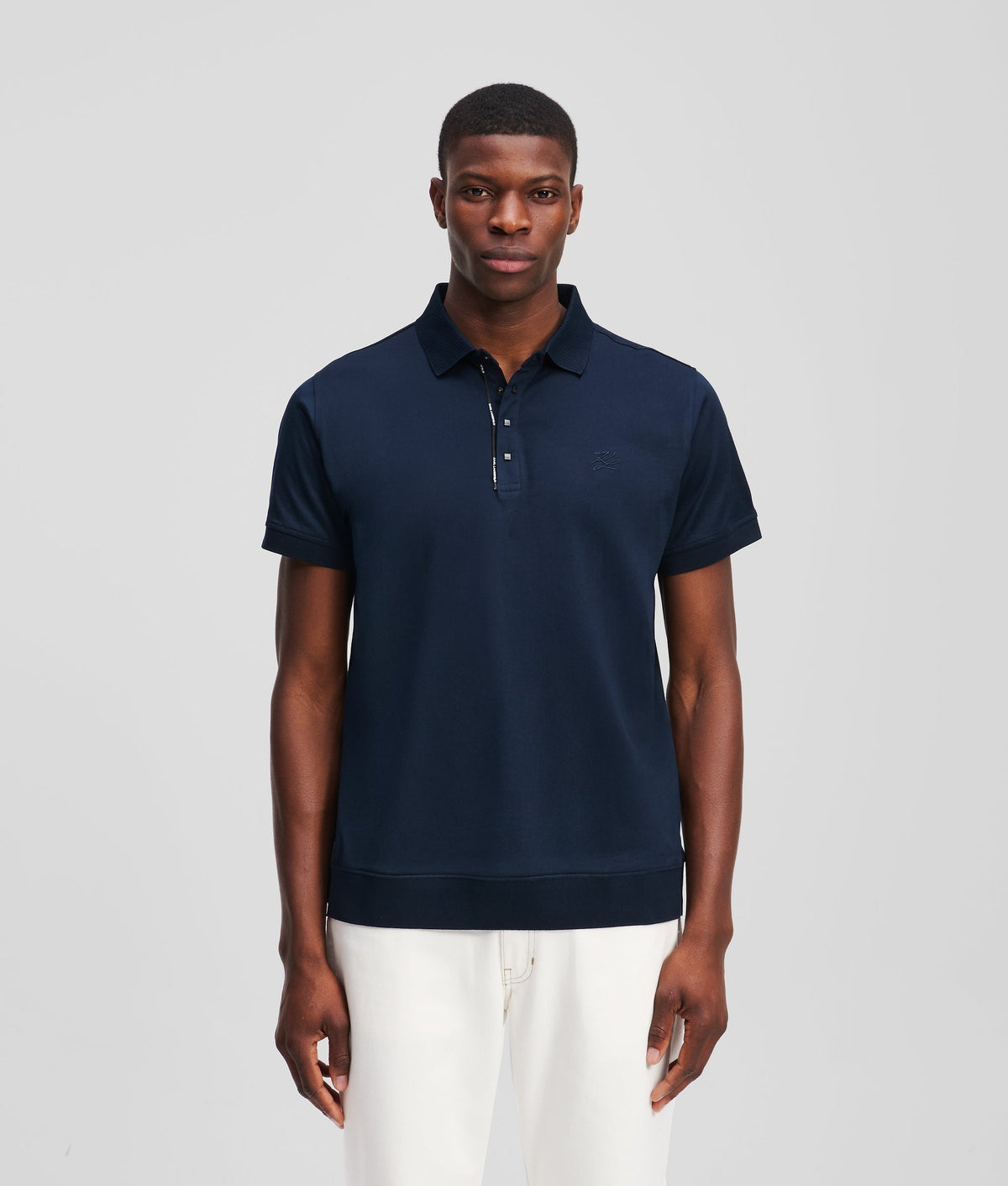PRESS BUTTON POLO SHIRT