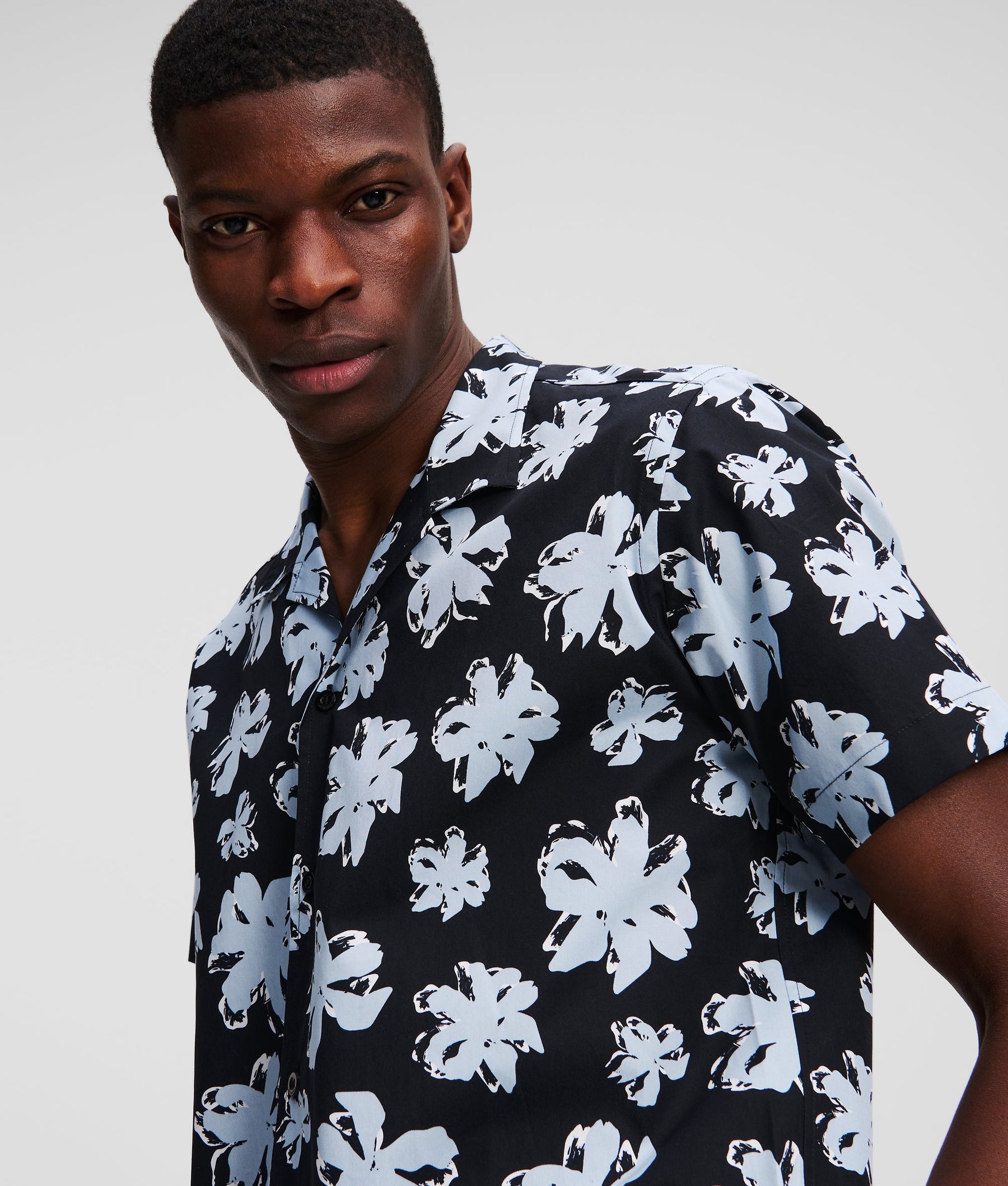 ALL-OVER FLOWER PRINT SHIRT