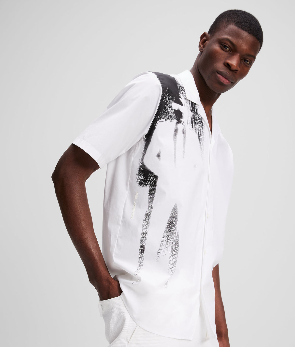 SILHOUETTE PRINT SHIRT