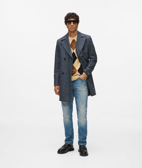 Double-breasted coat